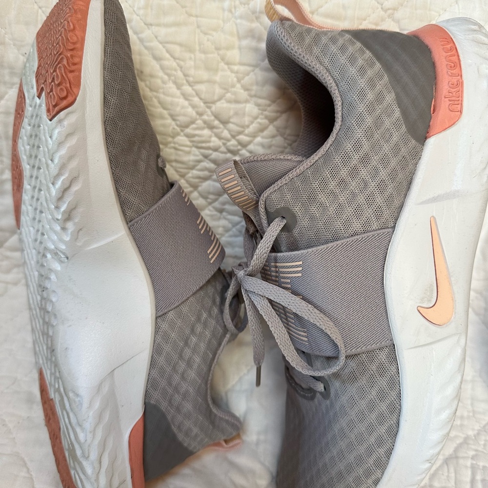 Nike sneakers, worn once.